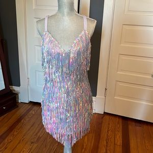 NEW Amazing Lace Lavender multi dress. Perfect for Eras tour. Major lover vibes!